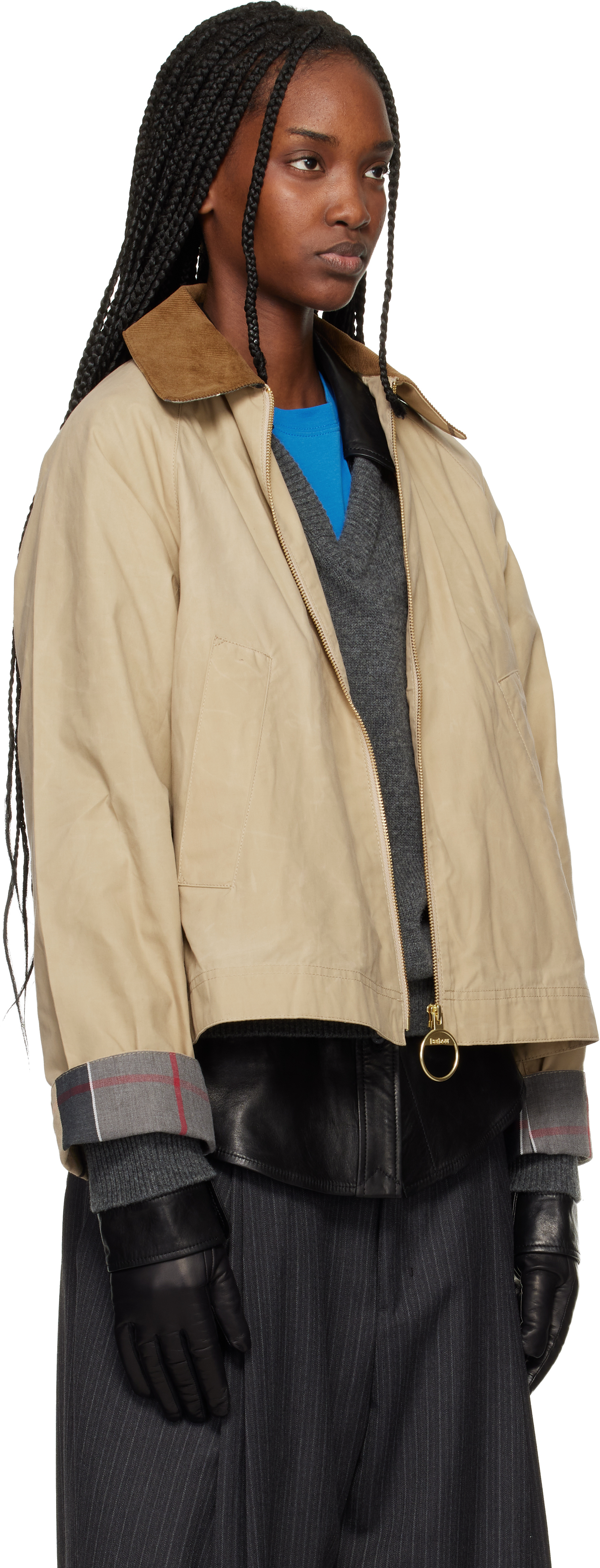 Beige Catlin Casual Jacket