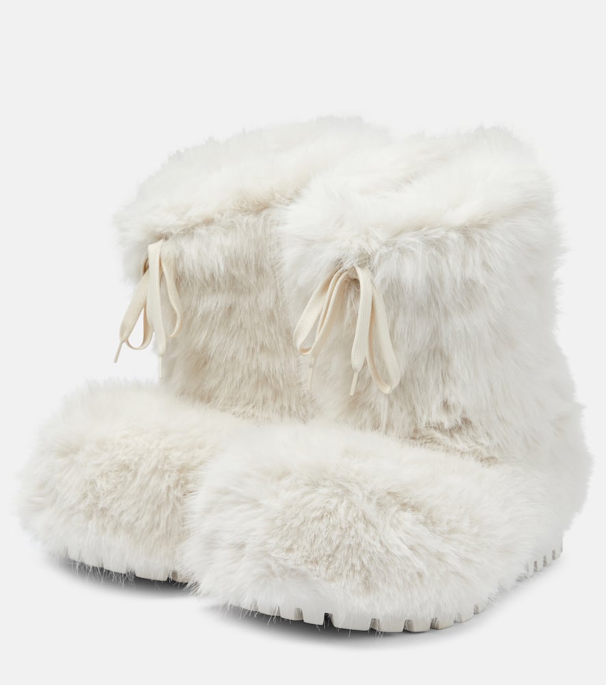 Alaska faux fur snow boots
