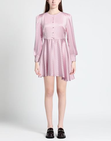 Mvp Wardrobe Woman Mini dress Pink Size 6 Viscose, Elastane