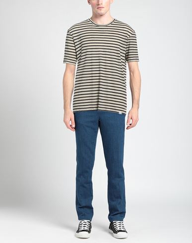 Man T-shirt Beige