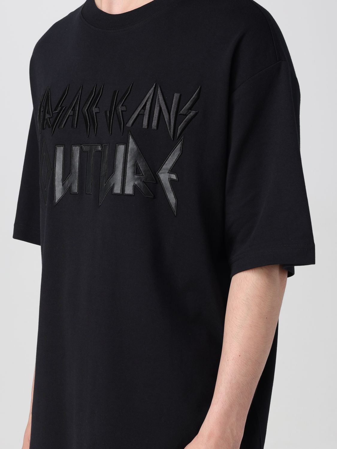 T-Shirt VERSACE JEANS COUTURE Men color Black