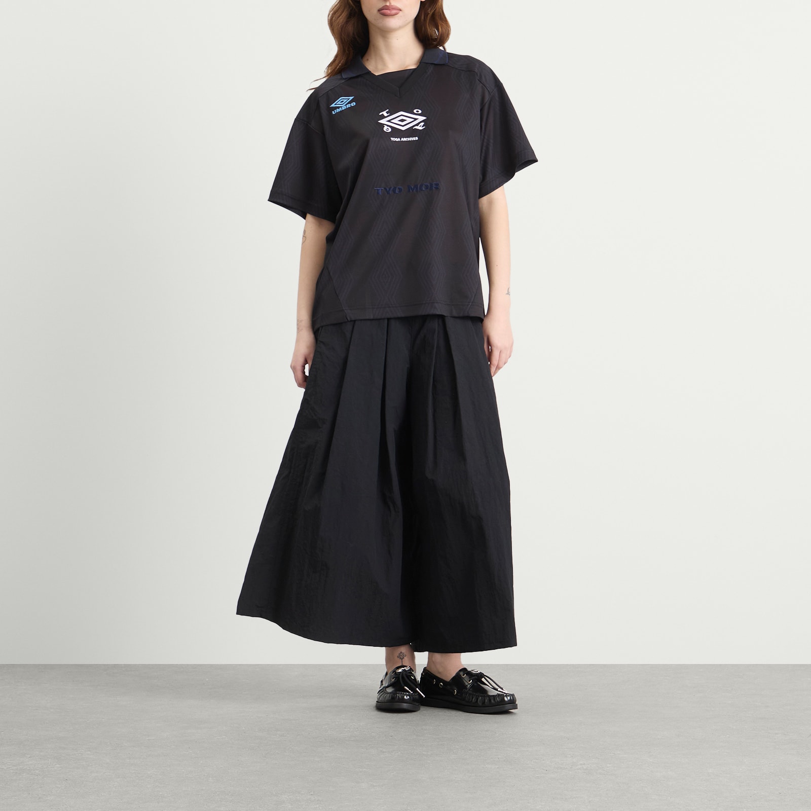 Women's TOGA x Umbro Game Shirt in Black