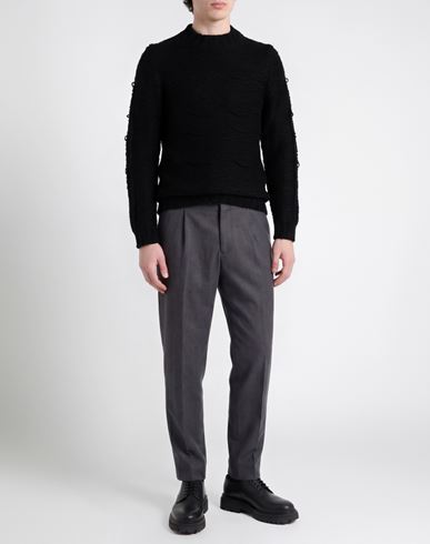 Man Sweater Black Size L Acrylic, Alpaca wool, Wool