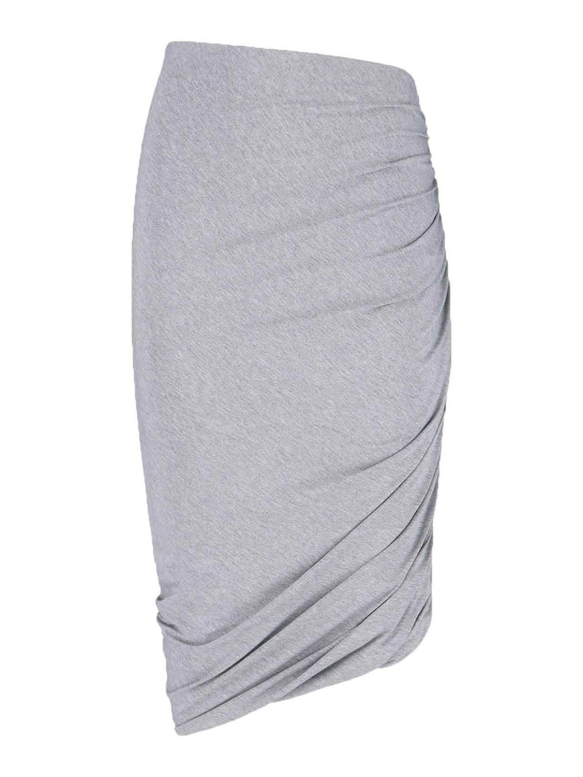 Midi asymmetrical skirt