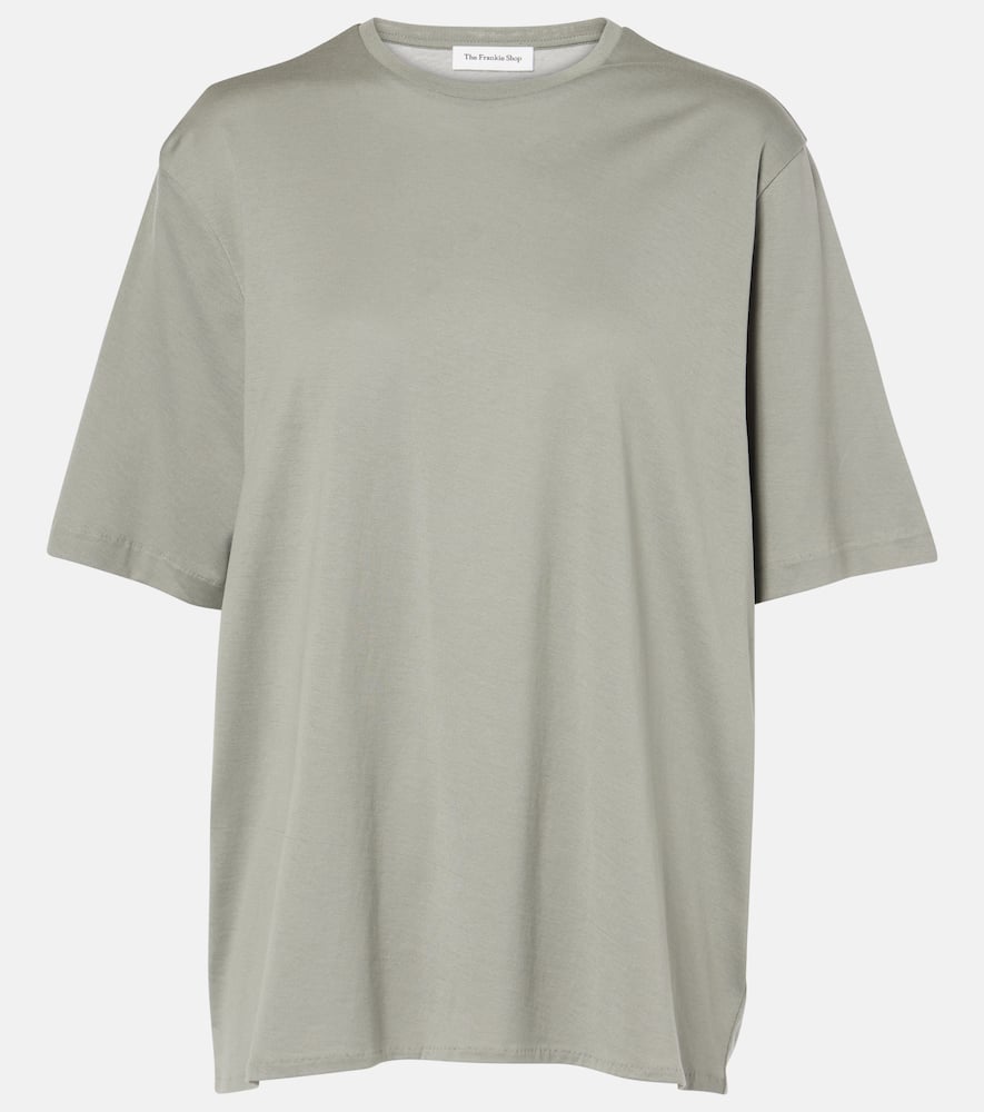 Harper cotton jersey T-shirt
