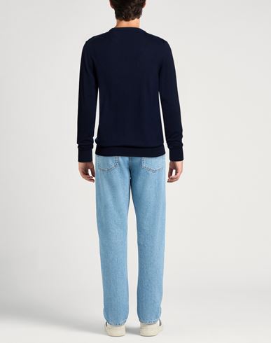 Man Sweater Midnight blue Size S Wool, Silk, Cashmere