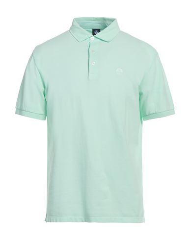 North Sails Man Polo shirt Light green Size L Cotton