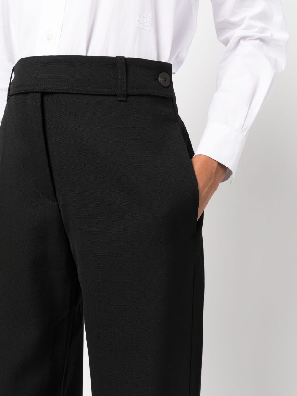- Wool Blend Trousers