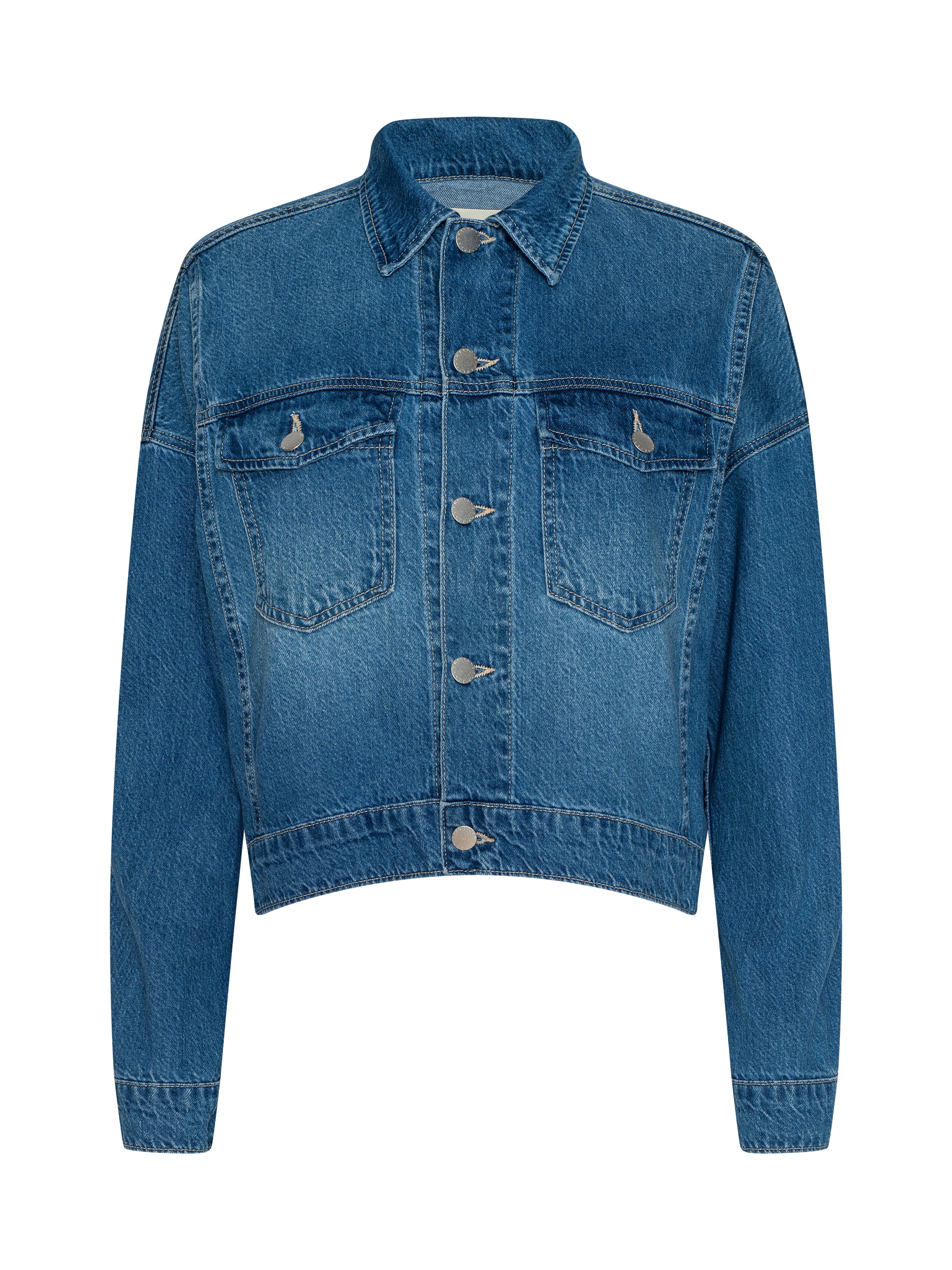 Vianney Jean Jacket In Figueroa