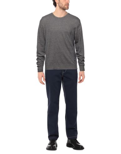 Man Sweater Midnight blue Size XXL Linen, Cotton