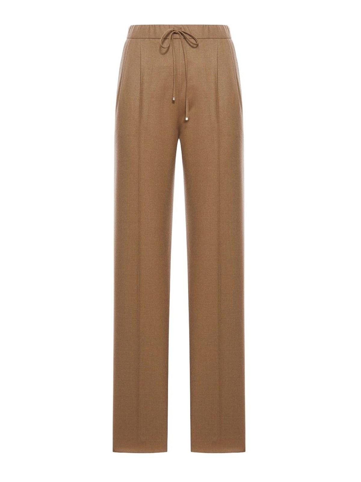 Cashmere Drawstring Trousers