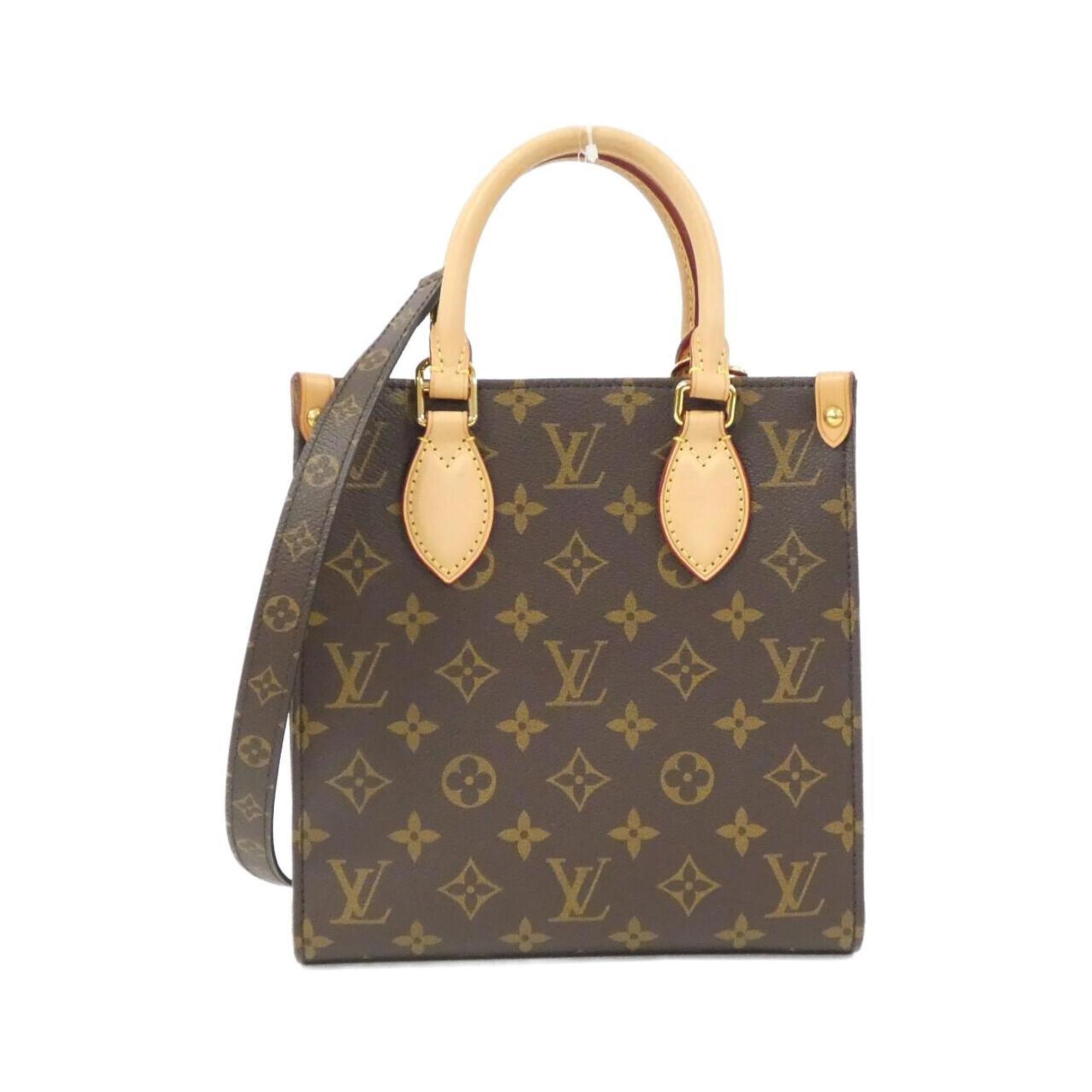 Louis Vuitton Marron Coated Canvas Handbag (Pre-Owned)