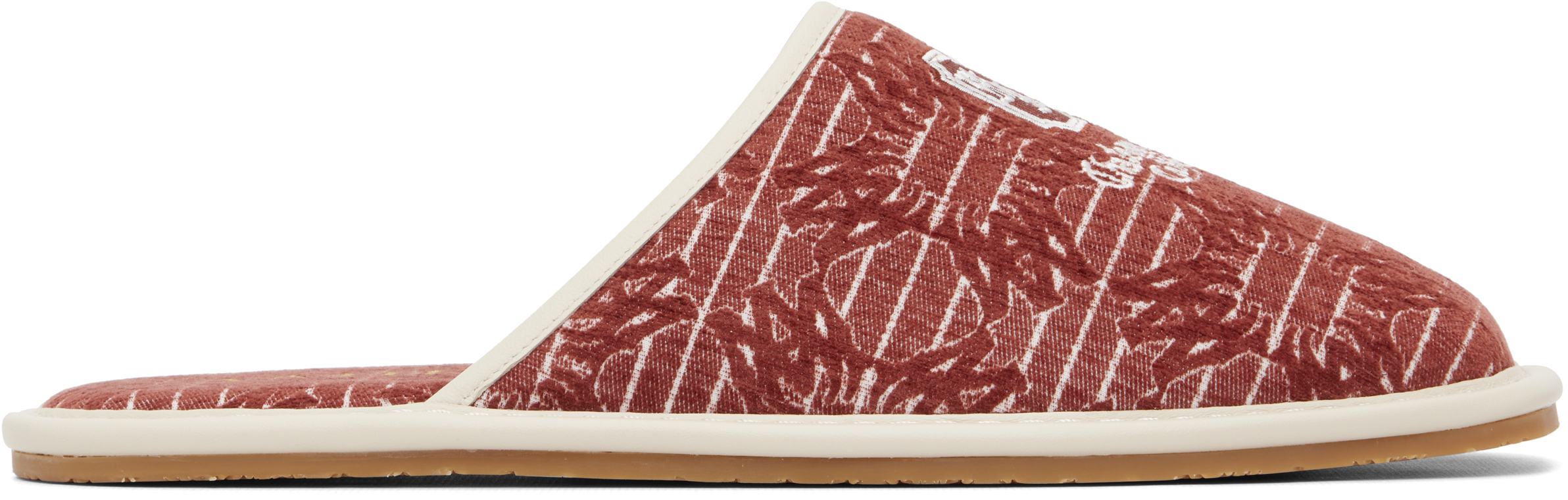 Red 'Chateau ' MA Slippers