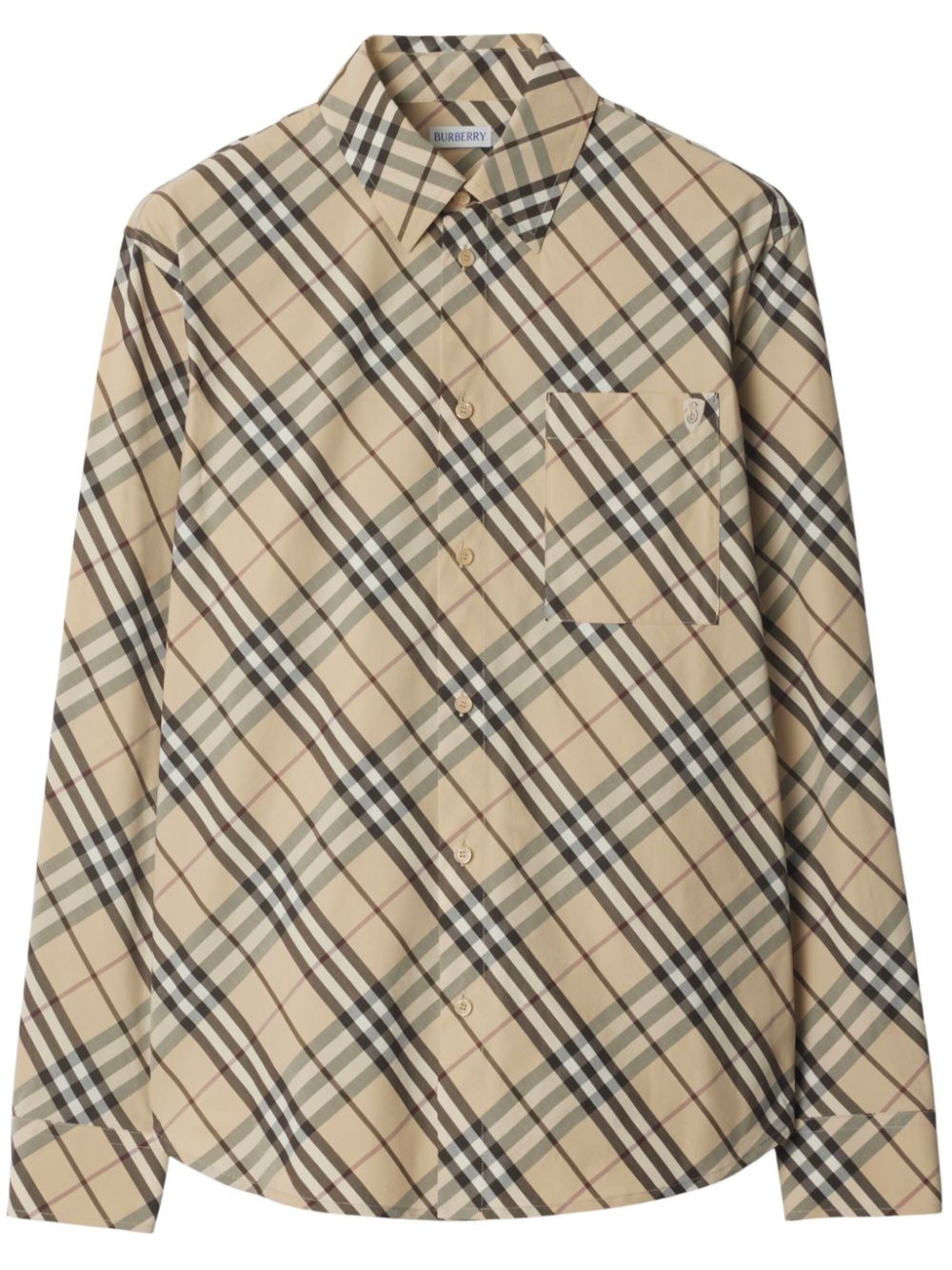 Checked shirt - Neutrals