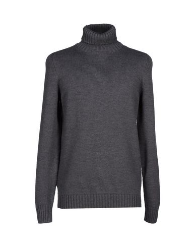 Man Turtleneck Grey Size 44 Merino Wool
