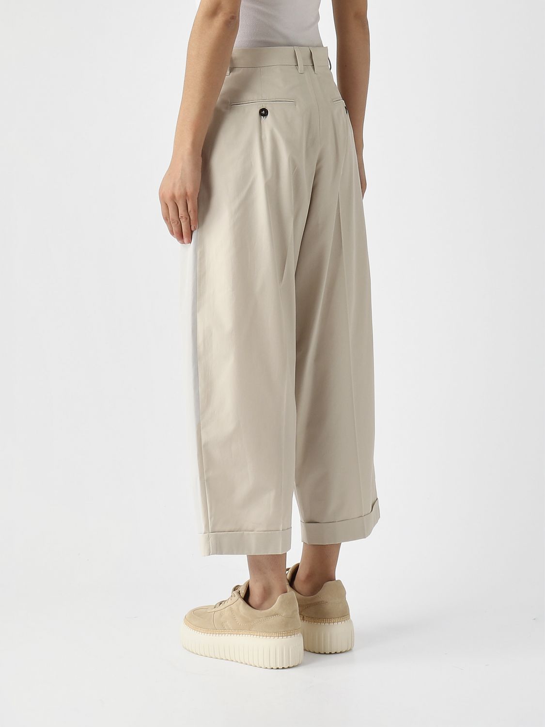 Pants Woman color Mastic