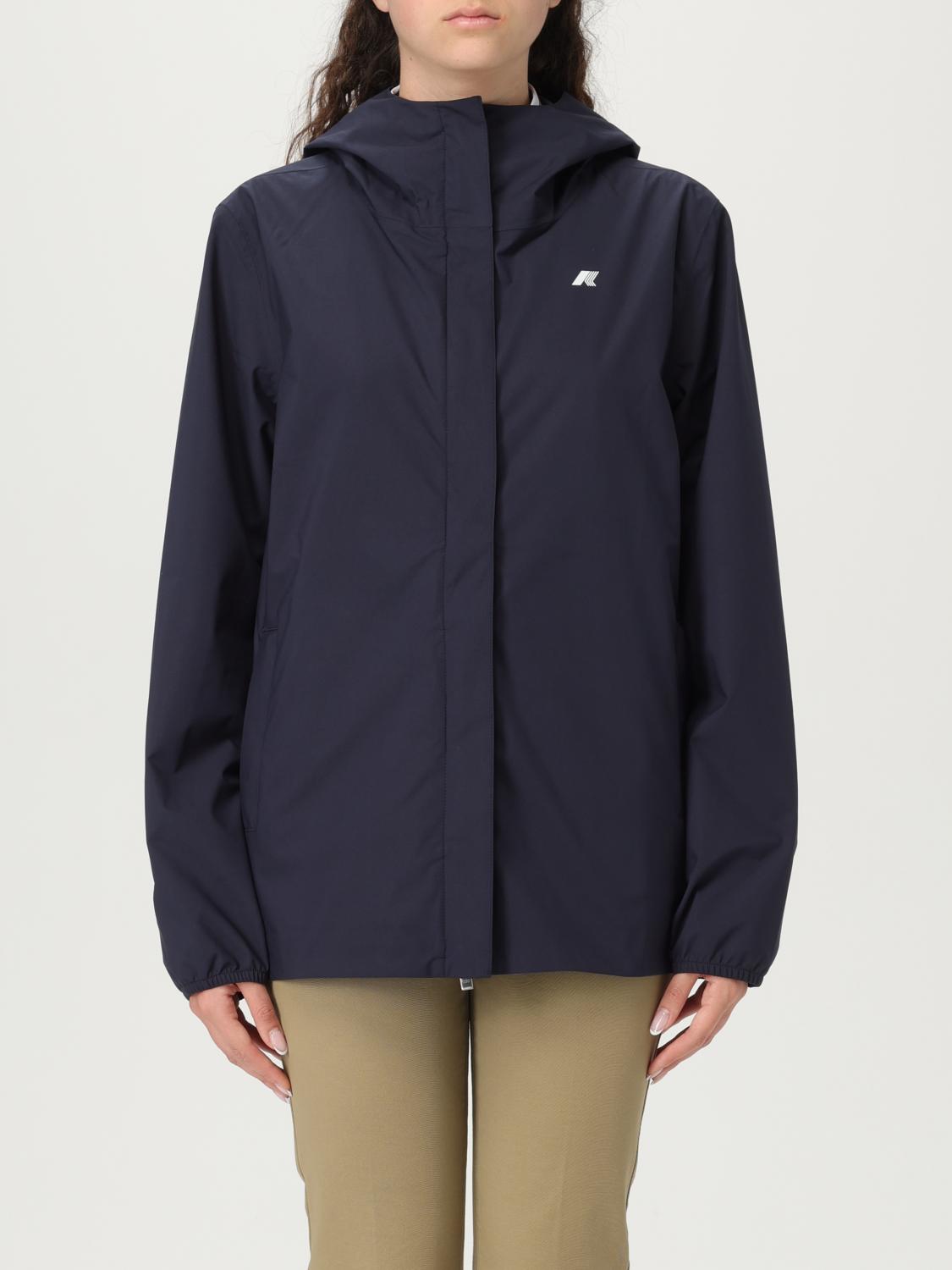 Jacket K-WAY Woman color Blue 1