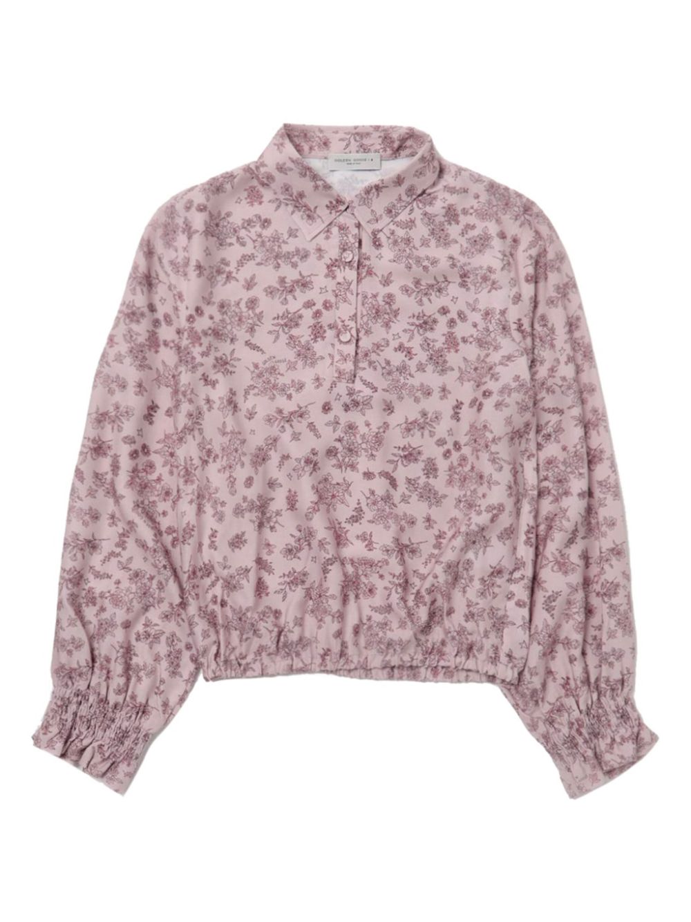 Floral-print blouse - Pink