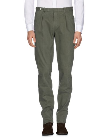 Man Pants Military green Size 26 Cotton, Elastane
