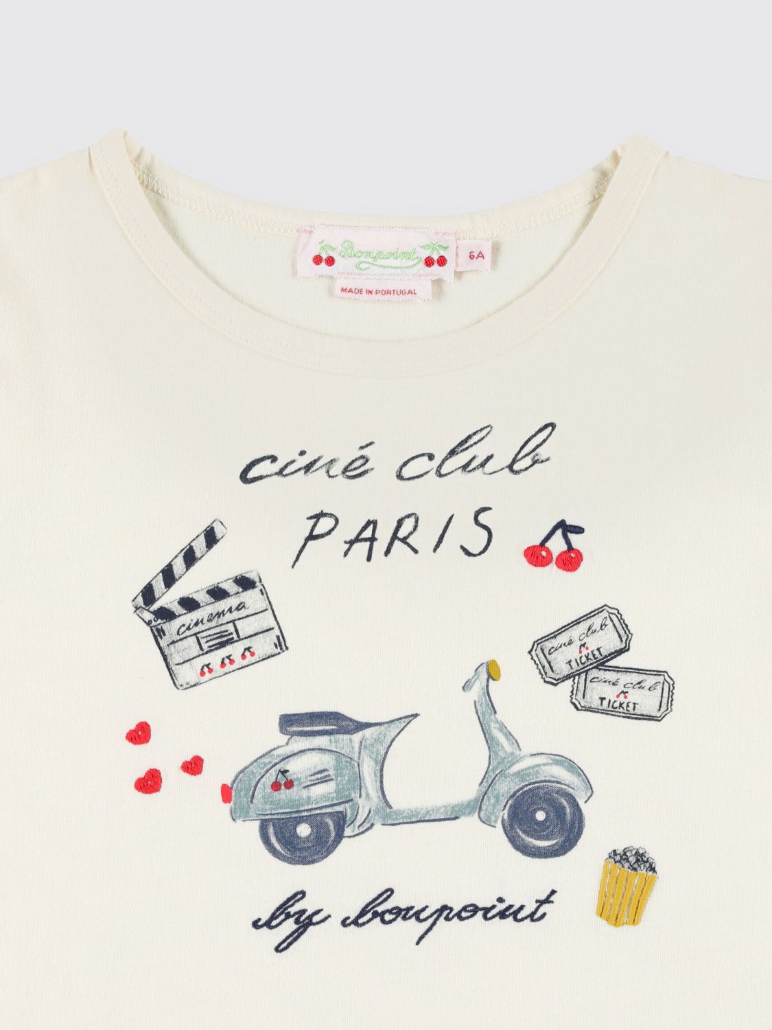Graphic-print T-shirt - Neutrals