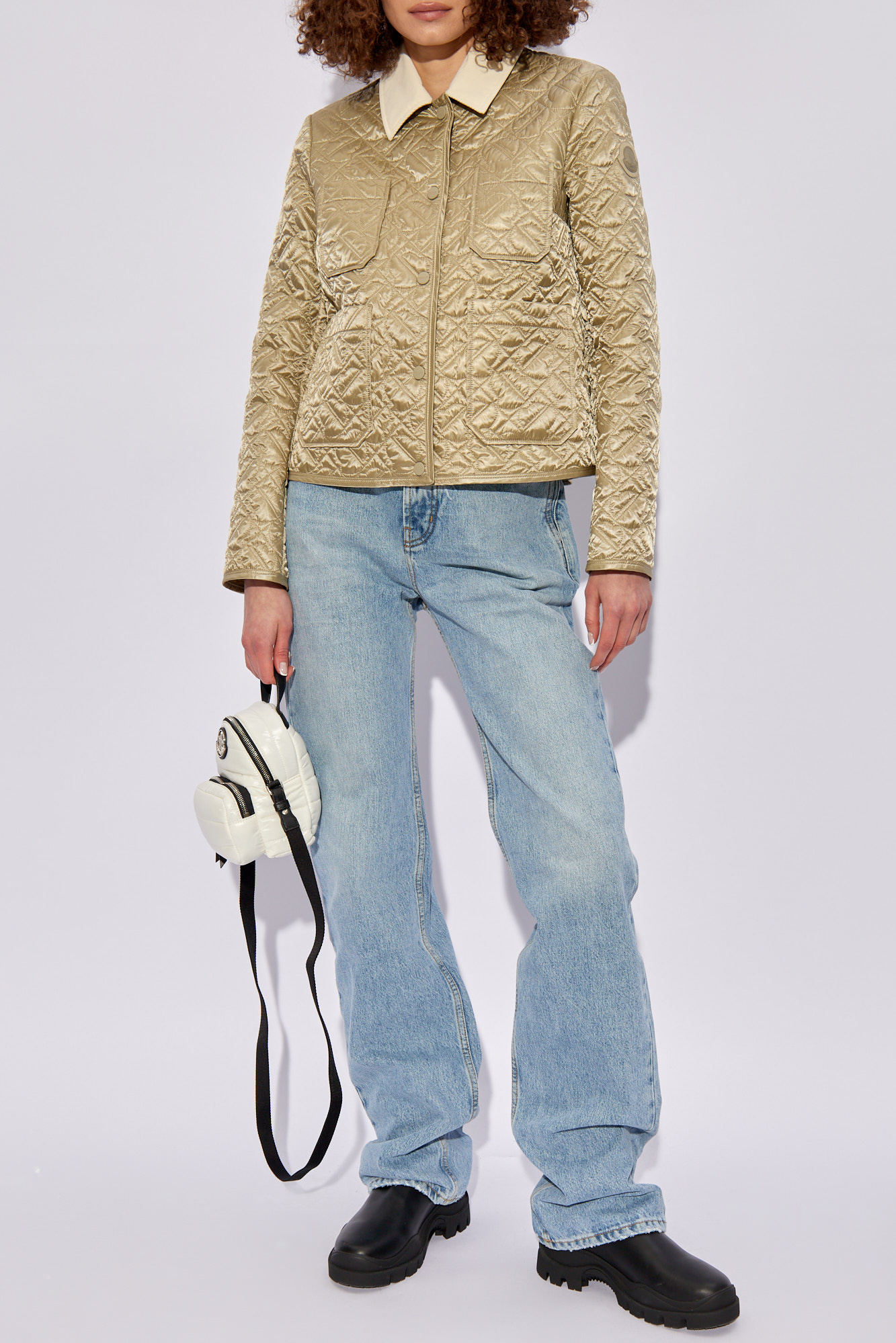 ‘Varede’ Quilted Jacket, Women's, Green