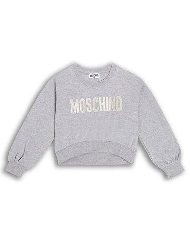 Kid Girl Sweatshirt Grey Size 10 Cotton, Elastane, Metal fiber, Polyamide, Paper Yarn