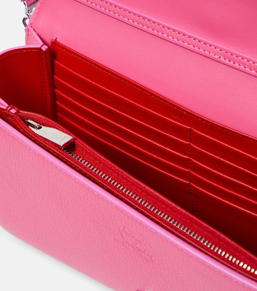 Paloma leather clutch