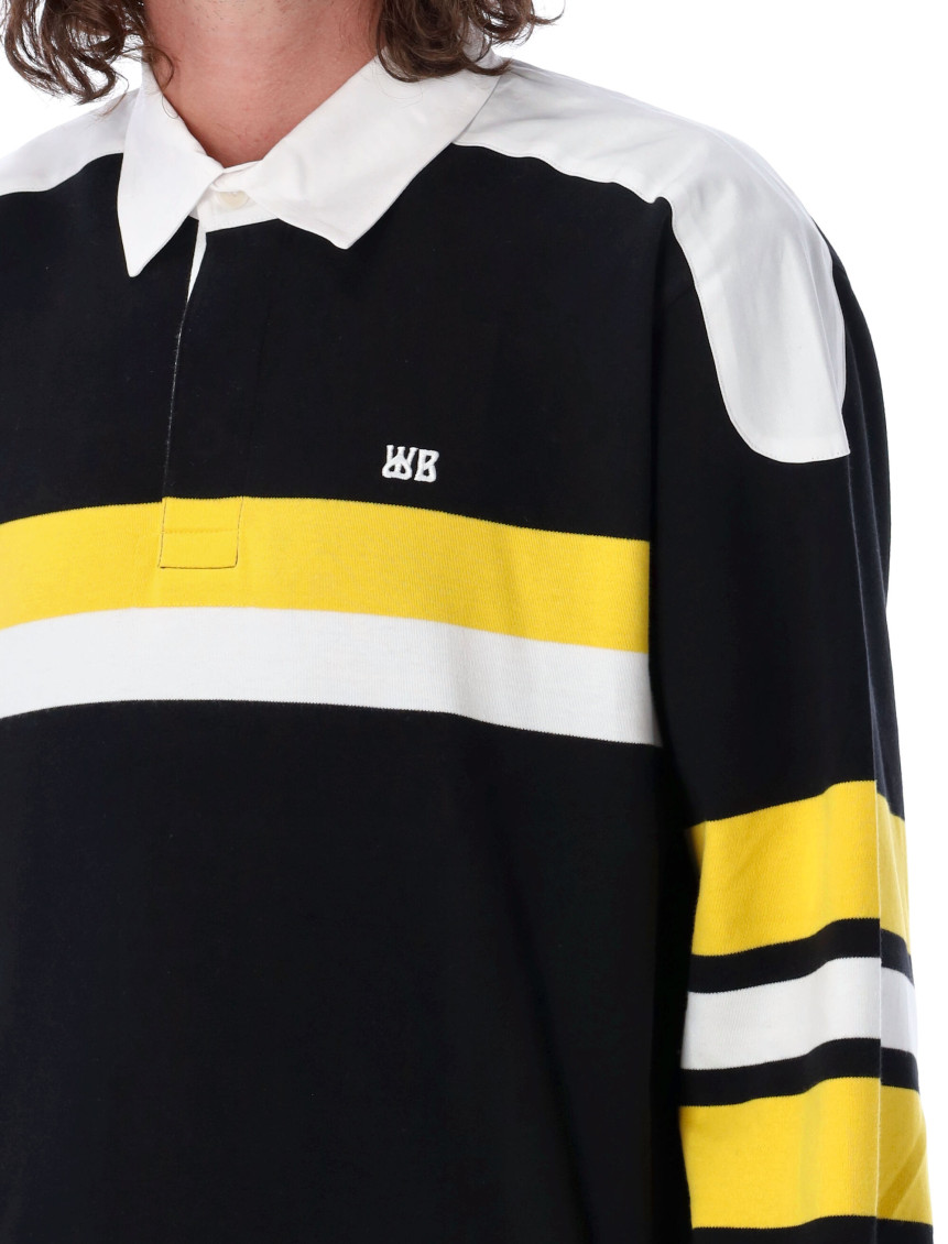 Riff organic cotton polo shirt - Black