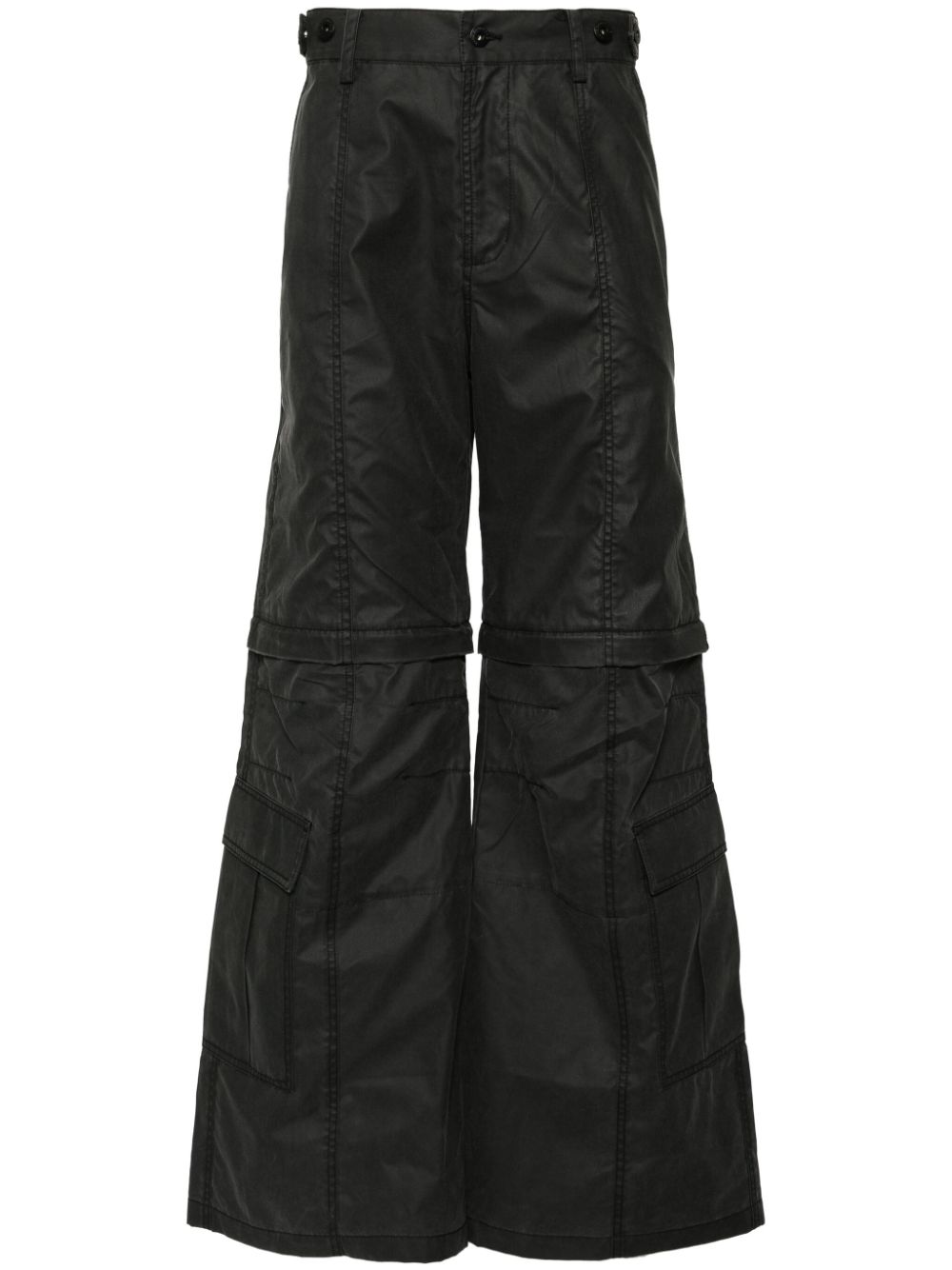 2IN1 cargo pants - Black