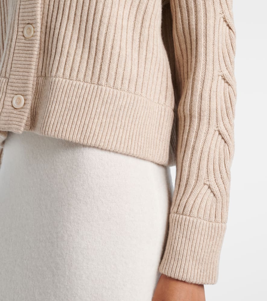 Afelio wool and cashmere cardigan
