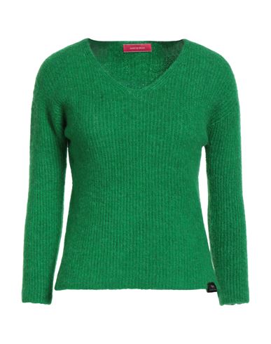 Woman Sweater Emerald green Size M Acrylic, Polyamide, Wool, Polyester