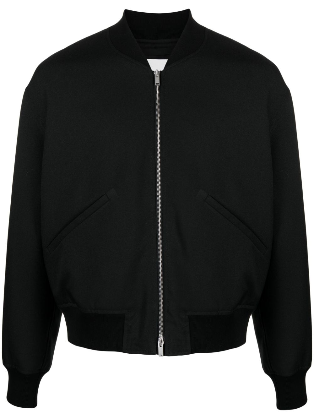Padded bomber jacket - Black