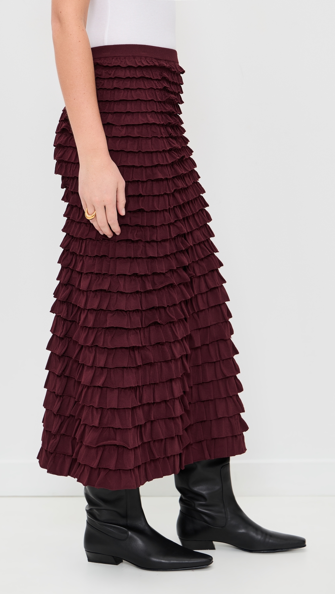 Mimi Skirt Claret