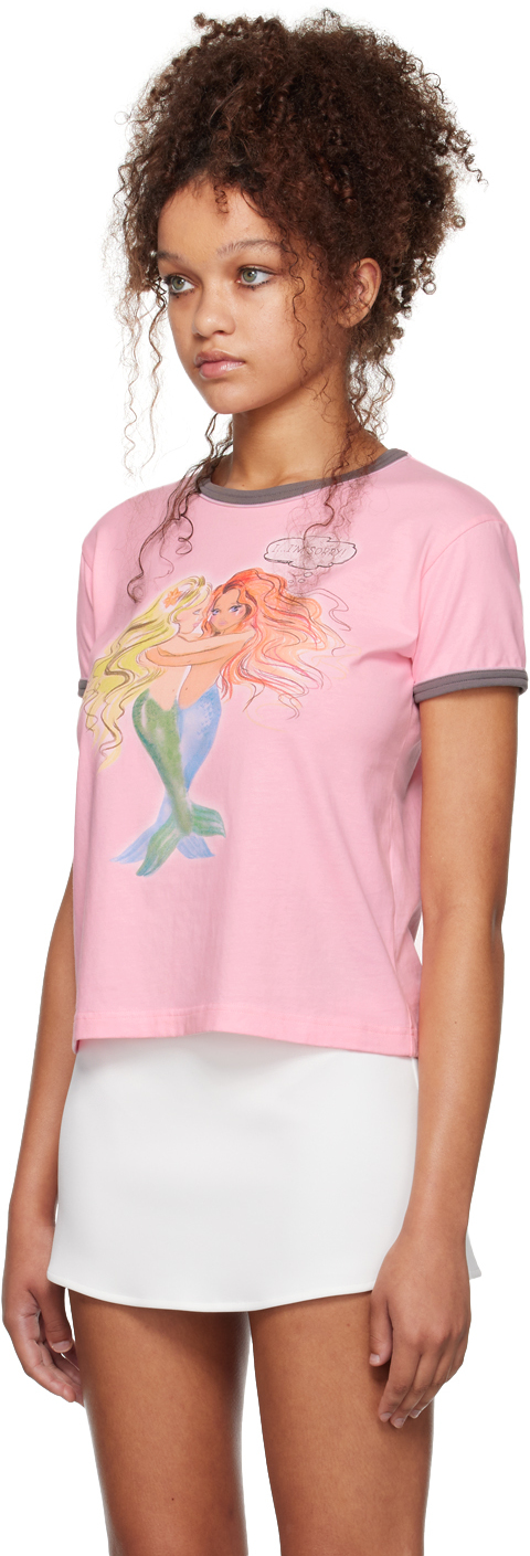 I'm Sorry by Petra Collins SSENSE Exclusive Pink Mimi Wade Edition Baby T-Shirt
