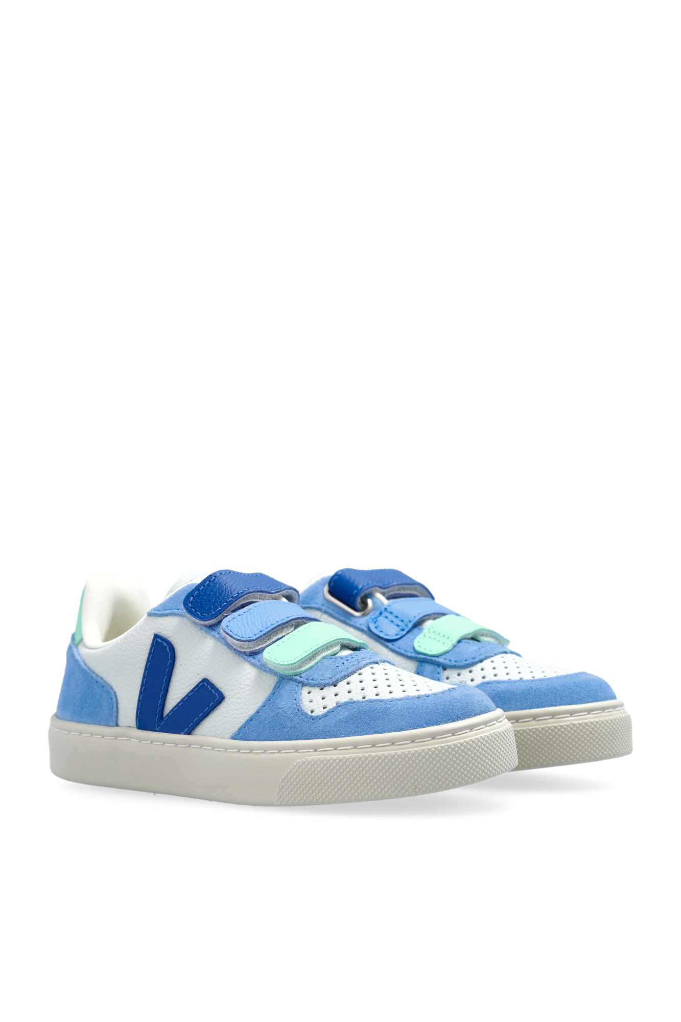 Sneakers SMALL V-10 CHROMEFREE LEATHER, Unisex, Blue