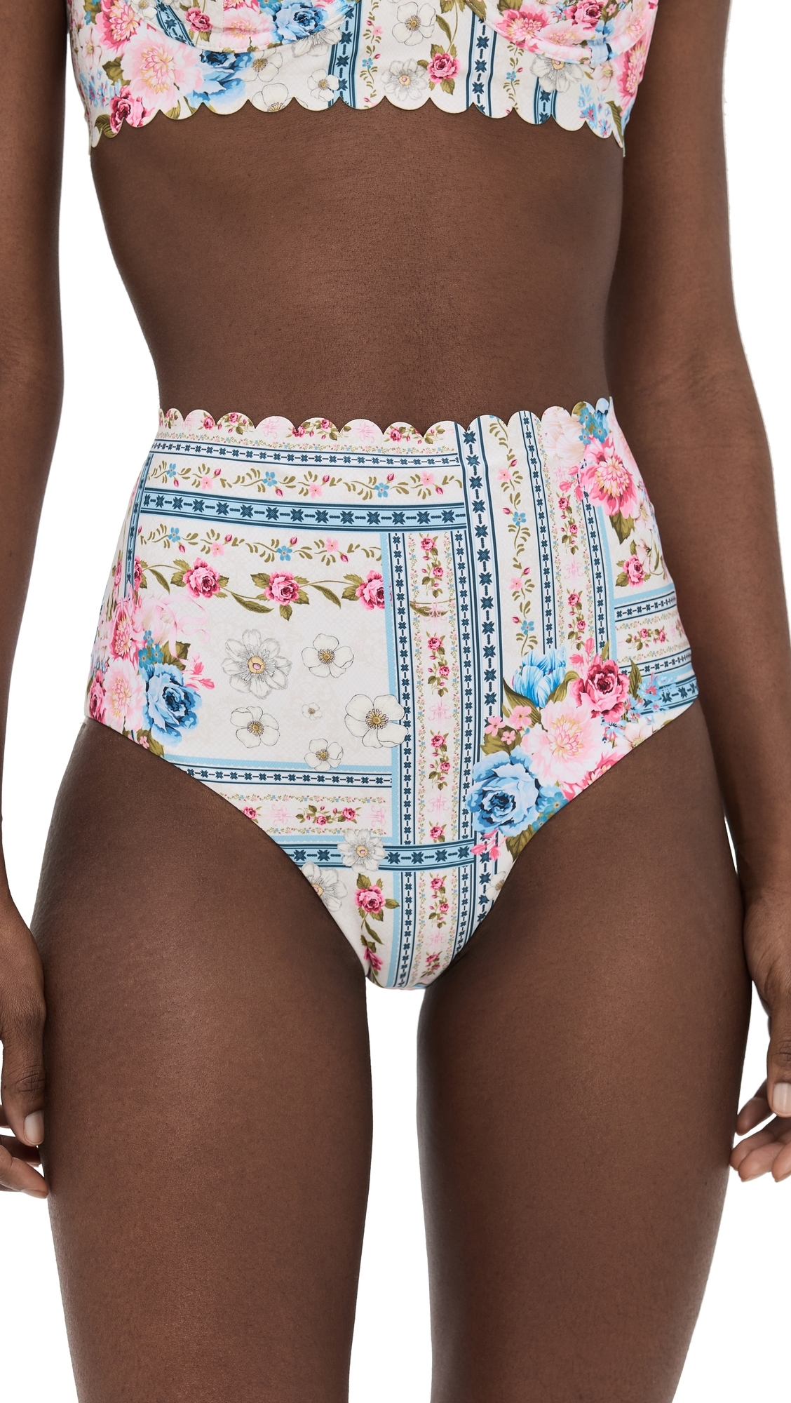 Agua Bendita Alicia Meraki Bikini Bottoms Multicolor