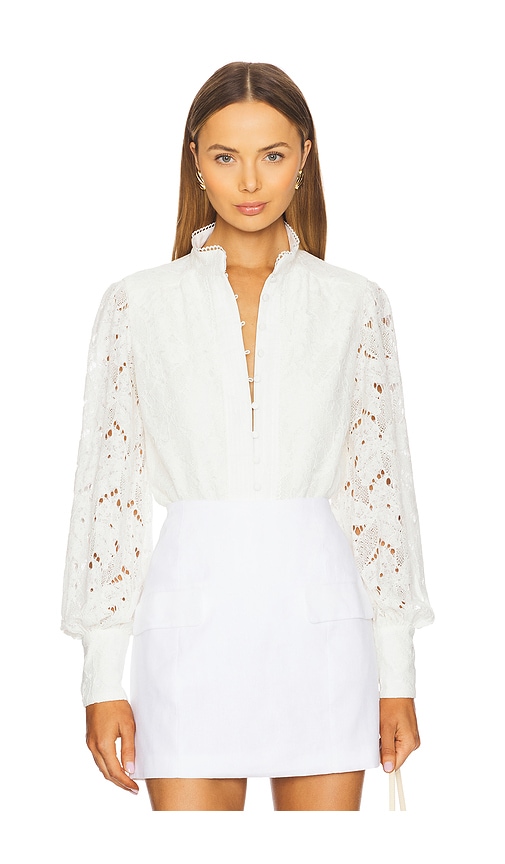 Bardot SPITZENBODY REMY in White. Größe 8. Also in 10, 12, 2