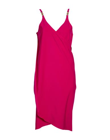 Woman Mini dress Fuchsia Size 4 Polyamide, Elastane
