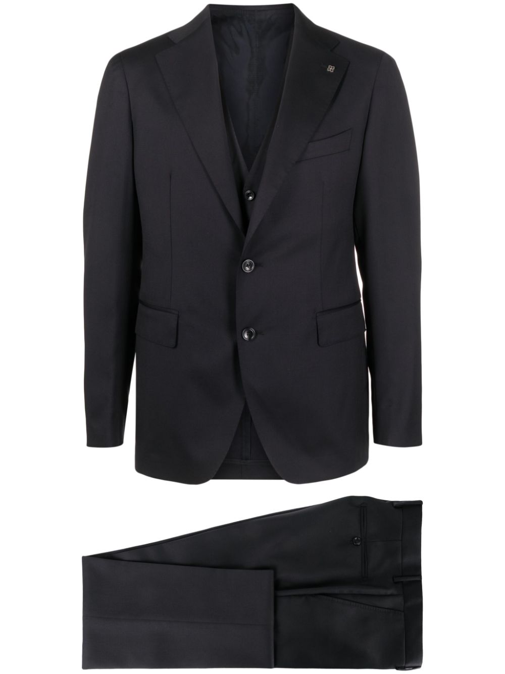 Single-breasted three-piece suit - Blue