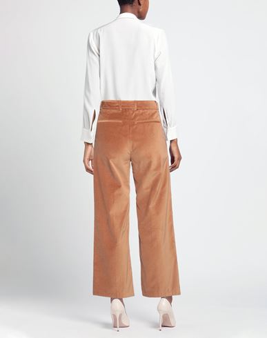 Woman Pants Camel Size 2 Cotton