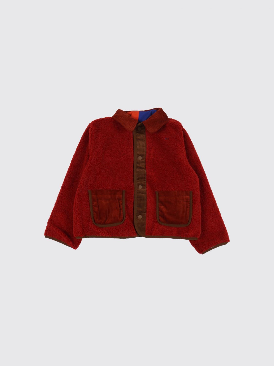 Coat Kids color Blue