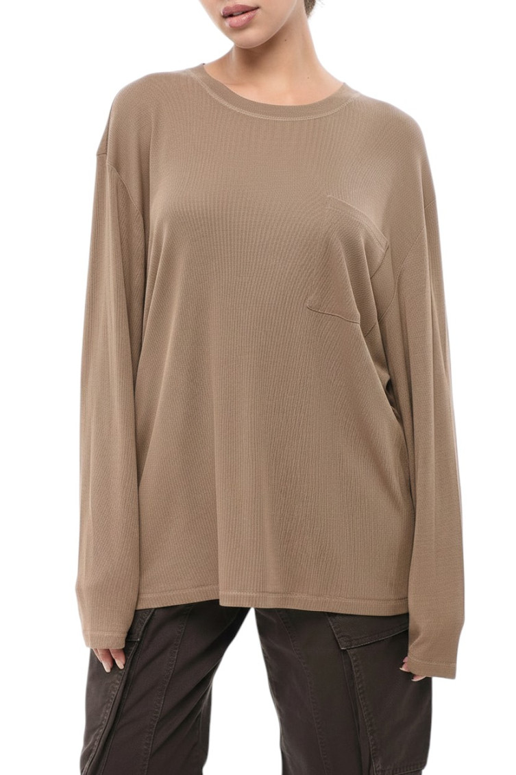 Long-sleeved Oversized T