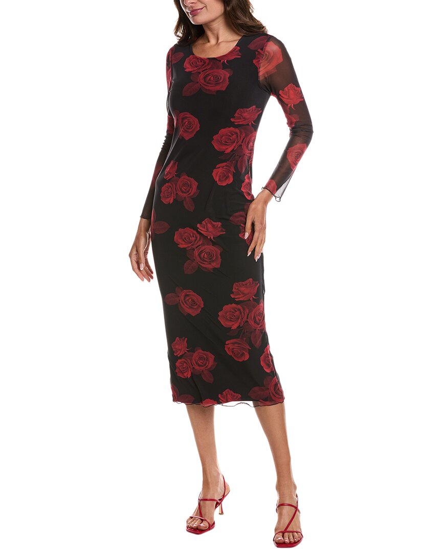 Powermesh Midi Dress