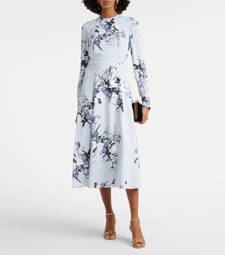 Floral midi dress