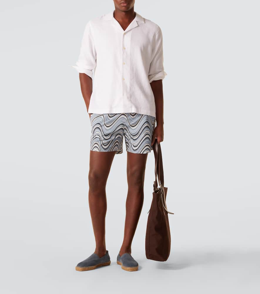 Linen and cotton shirt