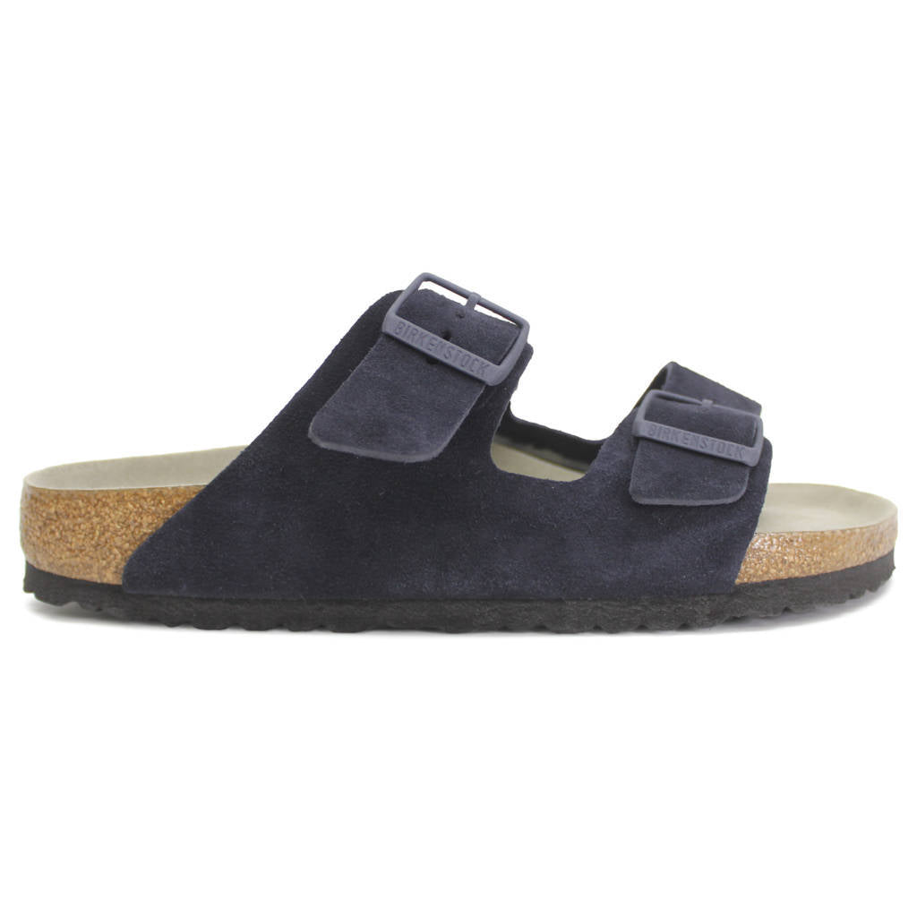 Birkenstock Arizona BS Nubuck Leather Unisex Slides Sandals