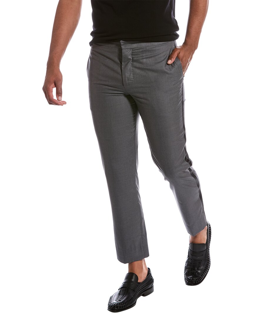 Wool & Silk-Blend Pant