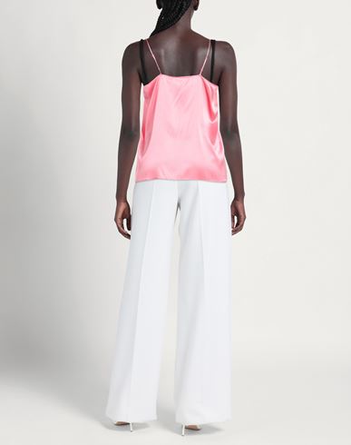 (the Mercer) N. y. Woman Top Pink Size 6 Silk, Elastane