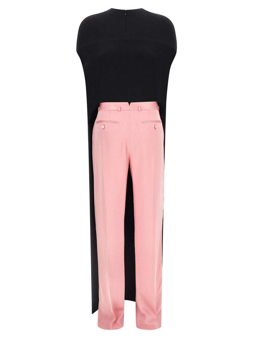 Double Georgette Jumpsuit Silk Elastane Jumpsuits - Women