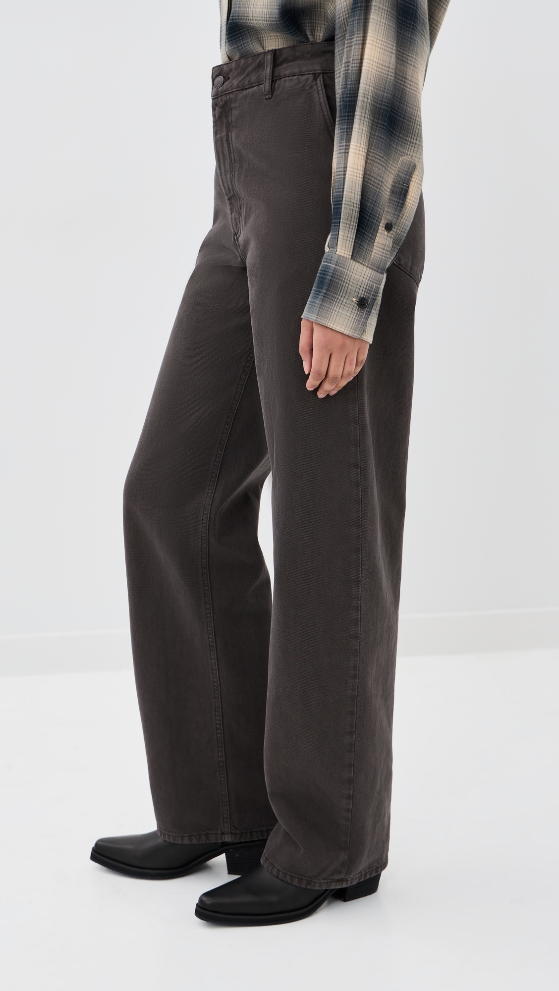 Column Leg Jeans Truffle
